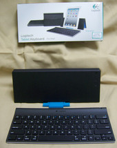 Logitech KEYBOARD Y-R0021 FOR iPad iOS Android Tablet Bluetooth Great Condition - £15.52 GBP