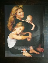 1995 Christie Brinkley with Children Got Milk? Full Page Original Ad - £5.22 GBP