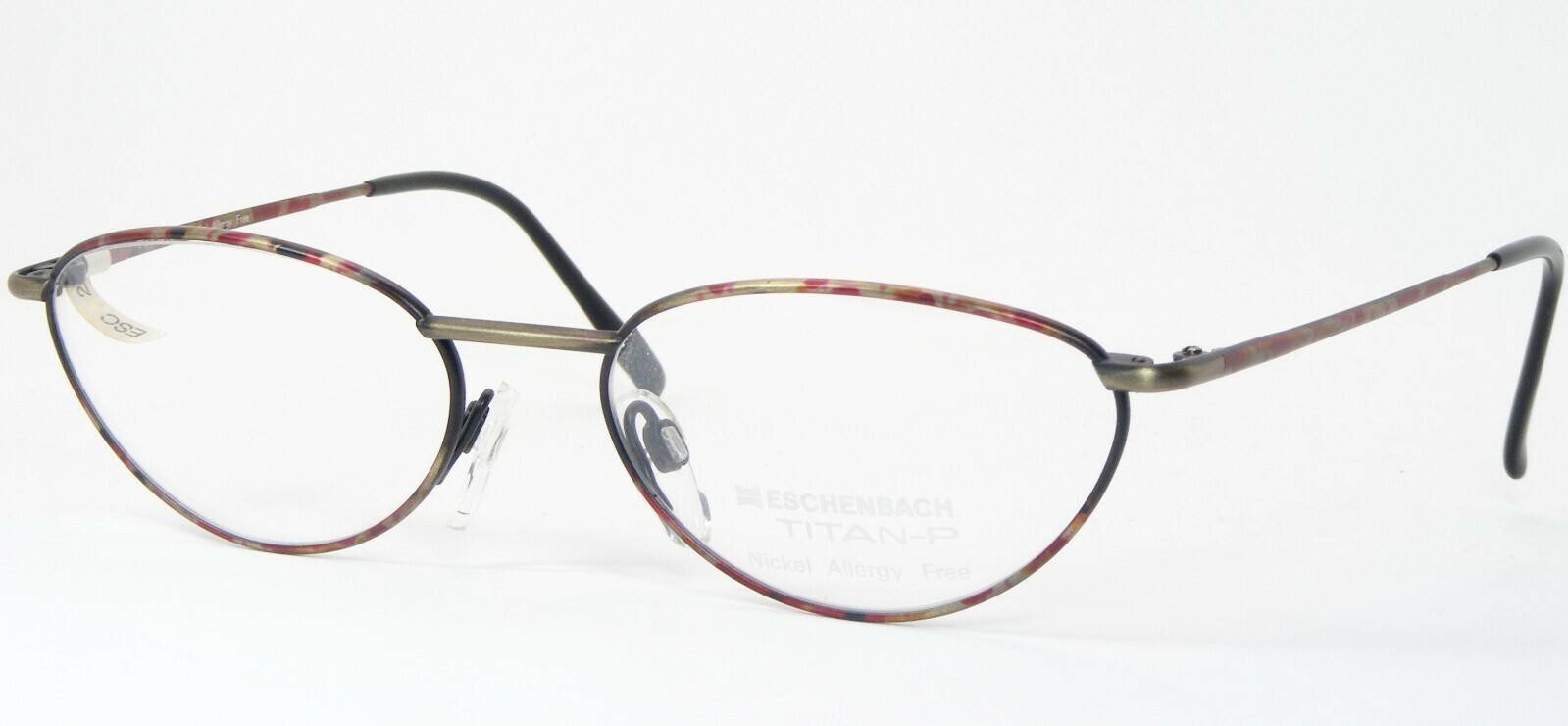 ESCHENBACH Titan-P 3567 50 Bronze /Multicolor UNIQUE RARE EYEGLASSES 53-... - $136.83