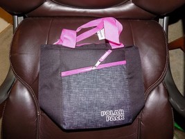 Polar Pack Pink/Black Lunch Tote NEW - £11.63 GBP