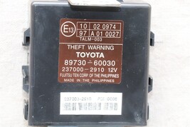 05 Land Cruiser 4.7 ECM ECU Engine Control Module Immo Ignition Key 89661-60C40 image 3