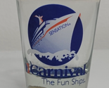 Carnival Sensation Fun Ships Cruise Ship Shot Glass Bar Shooter Travel S... - £15.79 GBP