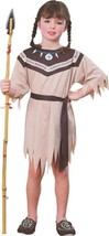 Girls native American Princess Dress Costume Halloween Party Indian Size Small - £13.43 GBP