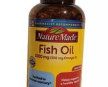 Nature Made 1000mg Fish Oil 300mg Omega-3 Liquid Softgels - 250 Count 07... - $19.79