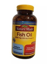 Nature Made 1000mg Fish Oil 300mg Omega-3 Liquid Softgels - 250 Count 07... - $19.79