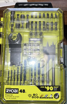 RYOBI 48 Piece Drill and Drive Set BRAND NEW READY TO SHIP A984802 03328... - $29.69