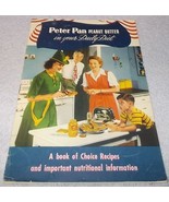 Vintage Derby Peter Pan Peanut Butter Choice Recipe Advertising Booklet ... - €10,24 EUR