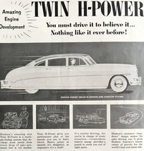 Hudson Hornet Sedan Aire Advertisement 1952 Automobilia Hardtop Classic ... - $39.99