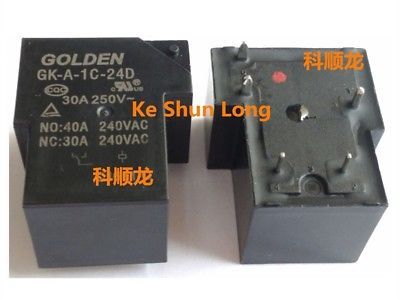 GK-D-1C-24D, 24VDC Relay, GOLDEN Brand New!!