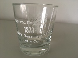 BRISTOL - 600TH ANNIVERSARY GLASS TUMBLER (1973) - $16.72