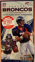 Super Bowl XXXIII - Denver Broncos Championship Video [VHS] [VHS Tape] - £8.69 GBP