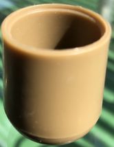 4 Heavy Duty 5/8&#39;&#39; Brown Nylon Chair Glide Tips - $8.32