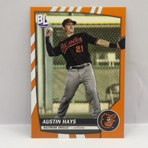 2023 Topps Big League Baseball Austin Hays #159 Electric Orange Orioles - £1.89 GBP