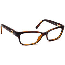 Gucci Women&#39;s Eyeglasses GG 3647 DWJ Havana Rectangular Frame Italy 51[]15 135 - £143.54 GBP