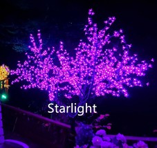 7.5ft Multicolor 21 Function LED Christmas Cherry Tree Garden Light Wedd... - £592.74 GBP