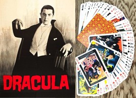 Vampires Playing Cards - Vintage Trash Horror Movie Poster Art Dracula N... - $256.78 MXN