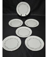 Vintage NORITAKE GRAYWOOD 6.5&quot; Bread Or Dessert Plate - Set Of 6 - Circa... - £20.93 GBP