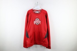 Nike Mens XL Travis Scott Center Swoosh Ohio State University Sweatshirt Red - £54.26 GBP