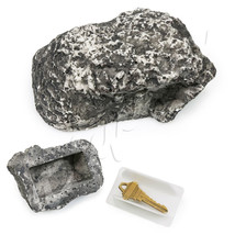Outdoor Spare House Safe Hidden Hide Security Rock Stone Case Box For Key Hider - £12.57 GBP
