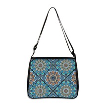 Mandala Flowerote Handbag Women Ethnic Traditional Shopping Bag Floral Print  Sh - £13.92 GBP