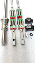 HGR20-660/800/800mm Linear rail &amp;DFU1605--365/555/800mm Ballscrew &amp;BF12/BK12 Kit - £358.75 GBP