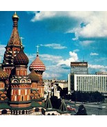 1990 Russian Postcard Moscow Saint Basil&#39;s Cathedral Steeple Cold War E8... - $19.99