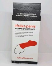 Ringmaster LifeLike Penis Big Man 2" Extender image 3