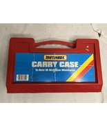 Vintage Matchbox Carry Case 18 Vintage Cars Included Red - £38.98 GBP