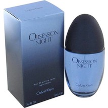 Calvin Klein Obsession Night Perfume 3.4 Oz Eau De Parfum Spray - £72.48 GBP