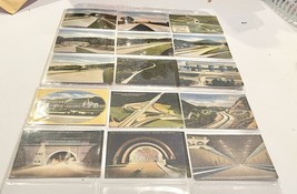 A Lot Of 15 Vintage Miniature Pennsylvania Turnpike Cards. - $8.14 CAD
