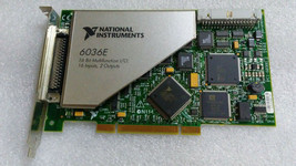 National Instruments NI PCI 6036E 16 Bit Multifunction I/O DAQ Card - £116.85 GBP