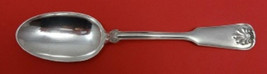 Shell and Thread by Tiffany and Co Sterling Silver Serving Spoon 8 1/2" Antique - £125.82 GBP
