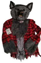 Werewolf 2 Piece Halloween Costume Boys Size Small 6 to 7 New Dress Up C... - £12.59 GBP