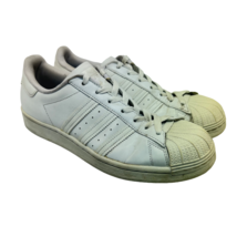 Adidas Women’s Original Superstar Athletic Sneakers FV3285 Triple-White Size 10D - £29.88 GBP