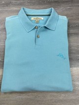 Tommy Bahama Polo Shirt Mens 2XL XXL Supima Cotton Marlin Logo - £16.97 GBP