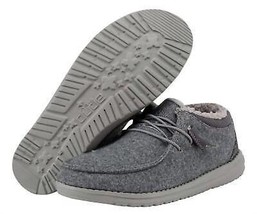 Hey Dude womens cindy loafer - medium width in GREY - size 5 - £37.92 GBP