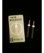 Vintage pack of Twin Needles (made in Japan) 2 original needles included - $8.00