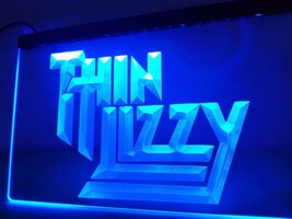 Thin Lizzy Rock Band Illuminated Led Neon Sign Home Decor, Lights Décor Art - £20.71 GBP+