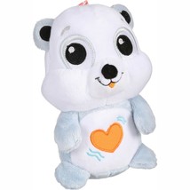 Little Tikes Good Vibes Stuffed Plush White Blue Gray Panda Bear Baby So... - $59.39