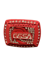 Great Southern Sports Association GSSA Red Baseball Tournament Ring Sz 11.5 - £15.98 GBP