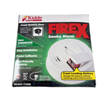 Kidde FireX i12060 Smoke Alarm White 120V AC Wire In W Battery Backup - $36.49