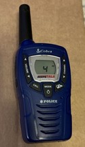 Cobra Police Blue Microtalk CX386A Walkie-Talkie Two-Way Radio - £4.71 GBP
