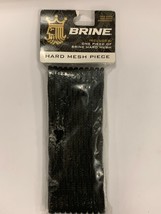 Brine Lacrosse Hard Mesh Restringing Piece, Black - £5.16 GBP