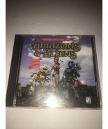 Amazons &amp; Aliens [2000] Windows PC Cd-Rom-Tested-Rare Vintage-Ships N 24... - $470.80 MXN