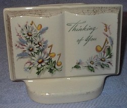 Royal Windsor Ceramic Thinking of You Book Planter - £5.53 GBP