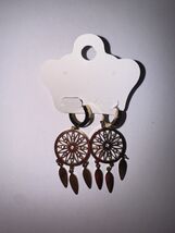 Margo women earrings -stainless steel - DREAM CATCHER - $20.00
