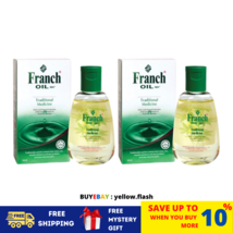 2 X 120ml Franch Oil Bottles Traditional Medicine Burns Wounds Mosquito ... - £25.49 GBP