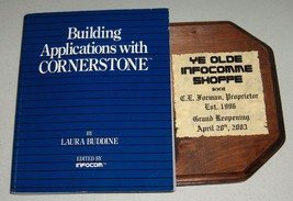 Building Applications with Cornerstone, Vintage  Computer Game Book, Infocom - £176.97 GBP