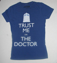 Doctor Who Trust Me I&#39;m the Doctor Blue T-shirt Women Size S - £11.85 GBP