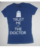 Doctor Who Trust Me I&#39;m the Doctor Blue T-shirt Women Size S - £11.66 GBP